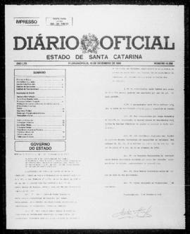 Diário Oficial do Estado de Santa Catarina. Ano 57. N° 14588 de 15/12/1992