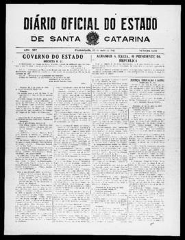 Diário Oficial do Estado de Santa Catarina. Ano 14. N° 3464 de 13/05/1947