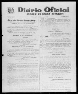 Diário Oficial do Estado de Santa Catarina. Ano 30. N° 7288 de 13/05/1963
