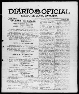 Diário Oficial do Estado de Santa Catarina. Ano 29. N° 7050 de 16/05/1962