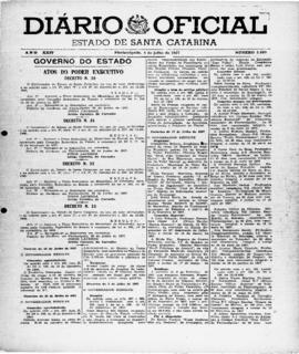 Diário Oficial do Estado de Santa Catarina. Ano 24. Nº 5889 de 04/07/1957