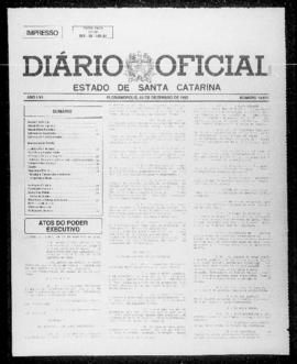 Diário Oficial do Estado de Santa Catarina. Ano 57. N° 14579 de 02/12/1992