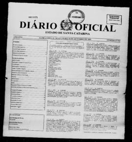 Diário Oficial do Estado de Santa Catarina. Ano 71. N° 17715 de 02/09/2005