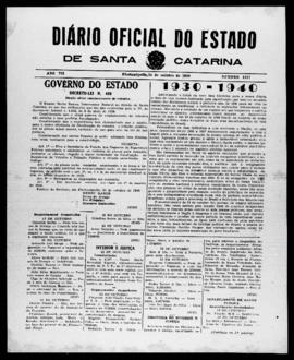 Diário Oficial do Estado de Santa Catarina. Ano 7. N° 1877 de 24/10/1940