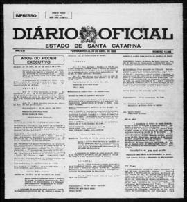 Diário Oficial do Estado de Santa Catarina. Ano 53. N° 12944 de 28/04/1986