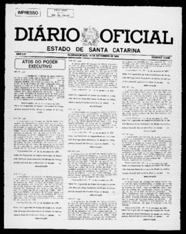 Diário Oficial do Estado de Santa Catarina. Ano 54. N° 13540 de 19/09/1988