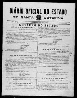 Diário Oficial do Estado de Santa Catarina. Ano 18. N° 4452 de 05/07/1951