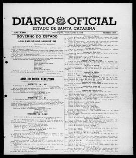 Diário Oficial do Estado de Santa Catarina. Ano 27. N° 6619 de 10/08/1960