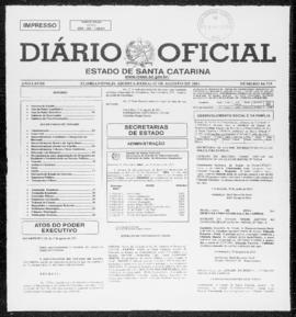 Diário Oficial do Estado de Santa Catarina. Ano 68. N° 16715 de 02/08/2001