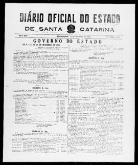Diário Oficial do Estado de Santa Catarina. Ano 19. N° 4748 de 25/09/1952