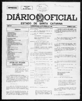 Diário Oficial do Estado de Santa Catarina. Ano 54. N° 13870 de 22/01/1990