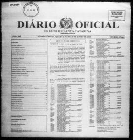 Diário Oficial do Estado de Santa Catarina. Ano 71. N° 17668 de 29/06/2005