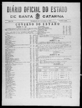 Diário Oficial do Estado de Santa Catarina. Ano 15. N° 3828 de 22/11/1948