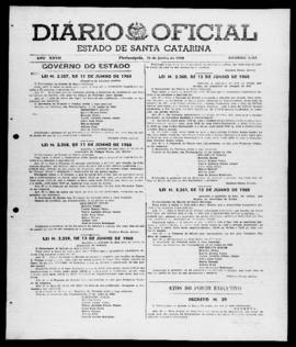 Diário Oficial do Estado de Santa Catarina. Ano 27. N° 6587 de 24/06/1960