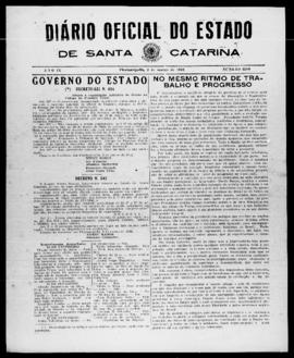 Diário Oficial do Estado de Santa Catarina. Ano 9. N° 2209 de 03/03/1942