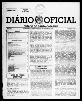 Diário Oficial do Estado de Santa Catarina. Ano 62. N° 15296 de 27/10/1995