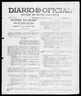 Diário Oficial do Estado de Santa Catarina. Ano 29. N° 7133 de 19/09/1962
