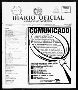Diário Oficial do Estado de Santa Catarina. Ano 74. N° 18448 de 17/09/2008