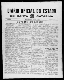 Diário Oficial do Estado de Santa Catarina. Ano 19. N° 4661 de 21/05/1952