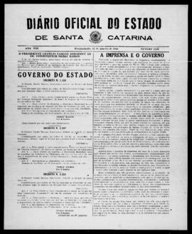 Diário Oficial do Estado de Santa Catarina. Ano 8. N° 2183 de 23/01/1942