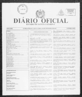 Diário Oficial do Estado de Santa Catarina. Ano 72. N° 18057 de 02/02/2007