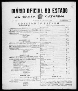 Diário Oficial do Estado de Santa Catarina. Ano 13. N° 3345 de 11/11/1946