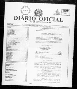 Diário Oficial do Estado de Santa Catarina. Ano 72. N° 18037 de 05/01/2007