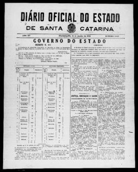Diário Oficial do Estado de Santa Catarina. Ano 15. N° 3858 de 10/01/1949
