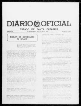 Diário Oficial do Estado de Santa Catarina. Ano 47. N° 11767 de 20/07/1981