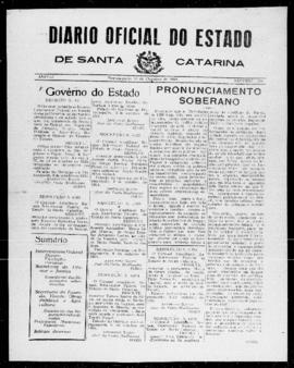 Diário Oficial do Estado de Santa Catarina. Ano 1. N° 178 de 10/10/1934