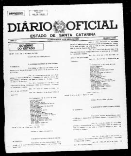 Diário Oficial do Estado de Santa Catarina. Ano 55. N° 13680 de 13/04/1989