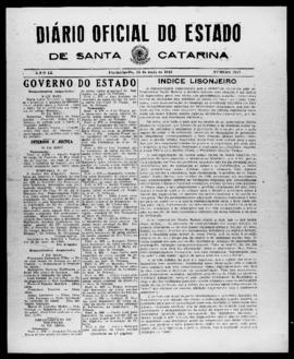 Diário Oficial do Estado de Santa Catarina. Ano 9. N° 2257 de 15/05/1942