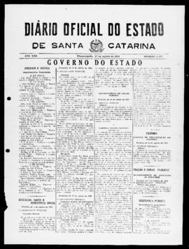 Diário Oficial do Estado de Santa Catarina. Ano 21. N° 5197 de 17/08/1954