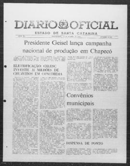 Diário Oficial do Estado de Santa Catarina. Ano 40. N° 10082 de 26/09/1974