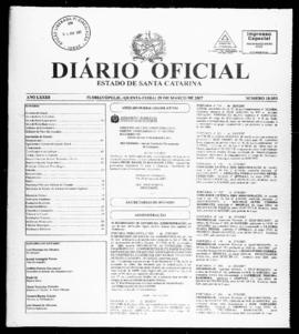 Diário Oficial do Estado de Santa Catarina. Ano 73. N° 18093 de 29/03/2007