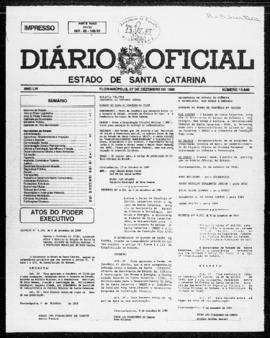Diário Oficial do Estado de Santa Catarina. Ano 54. N° 13840 de 07/12/1989