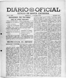 Diário Oficial do Estado de Santa Catarina. Ano 24. Nº 5866 de 31/05/1957