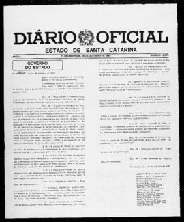 Diário Oficial do Estado de Santa Catarina. Ano 51. N° 12578 de 29/10/1984