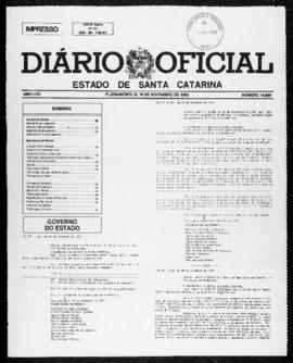 Diário Oficial do Estado de Santa Catarina. Ano 58. N° 14809 de 10/11/1993