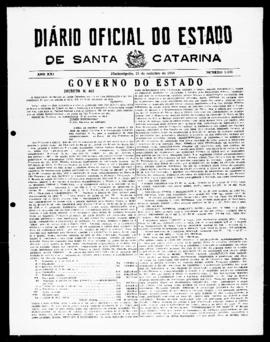 Diário Oficial do Estado de Santa Catarina. Ano 21. N° 5242 de 21/10/1954