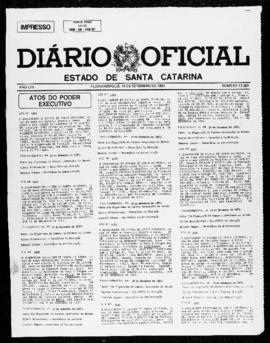 Diário Oficial do Estado de Santa Catarina. Ano 53. N° 13289 de 14/09/1987