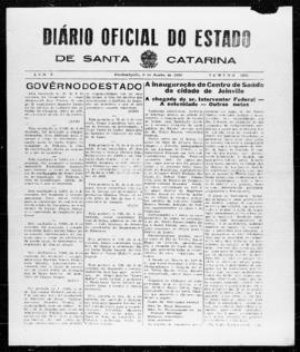 Diário Oficial do Estado de Santa Catarina. Ano 5. N° 1225 de 08/06/1938