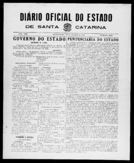 Diário Oficial do Estado de Santa Catarina. Ano 8. N° 2102 de 19/09/1941