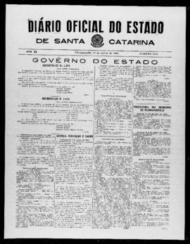 Diário Oficial do Estado de Santa Catarina. Ano 11. N° 2795 de 10/08/1944
