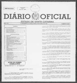Diário Oficial do Estado de Santa Catarina. Ano 64. N° 15655 de 15/04/1997