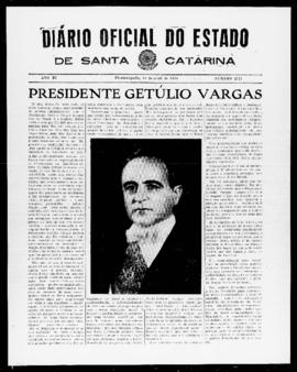 Diário Oficial do Estado de Santa Catarina. Ano 11. N° 2721 de 18/04/1944