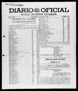 Diário Oficial do Estado de Santa Catarina. Ano 26. N° 6353 de 06/07/1959