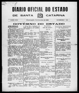 Diário Oficial do Estado de Santa Catarina. Ano 3. N° 729 de 05/09/1936