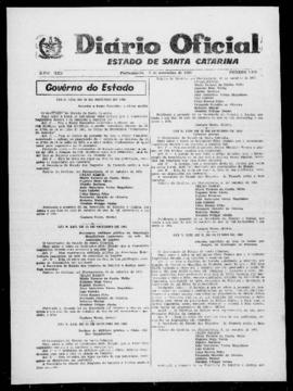 Diário Oficial do Estado de Santa Catarina. Ano 30. N° 7415 de 07/11/1963
