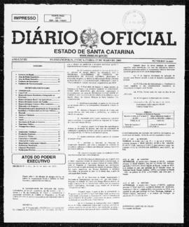 Diário Oficial do Estado de Santa Catarina. Ano 68. N° 16660 de 15/05/2001